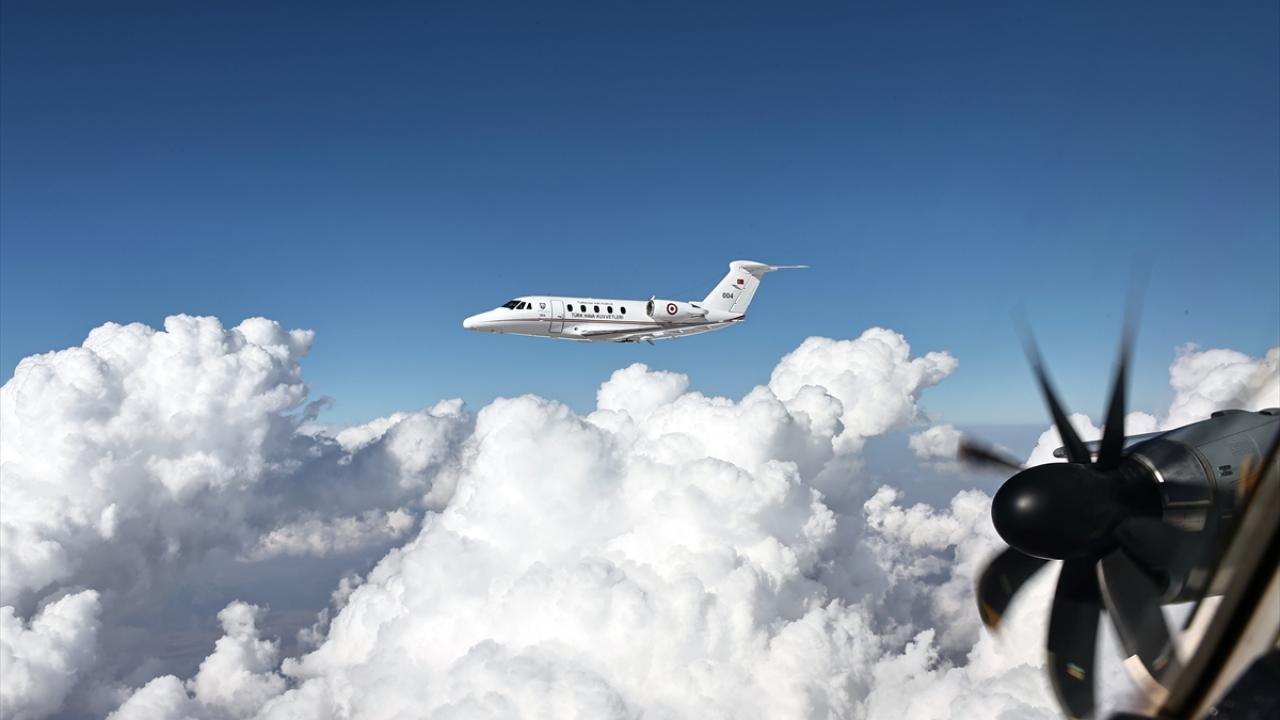 Uçan kale Kayseri’den havalandı