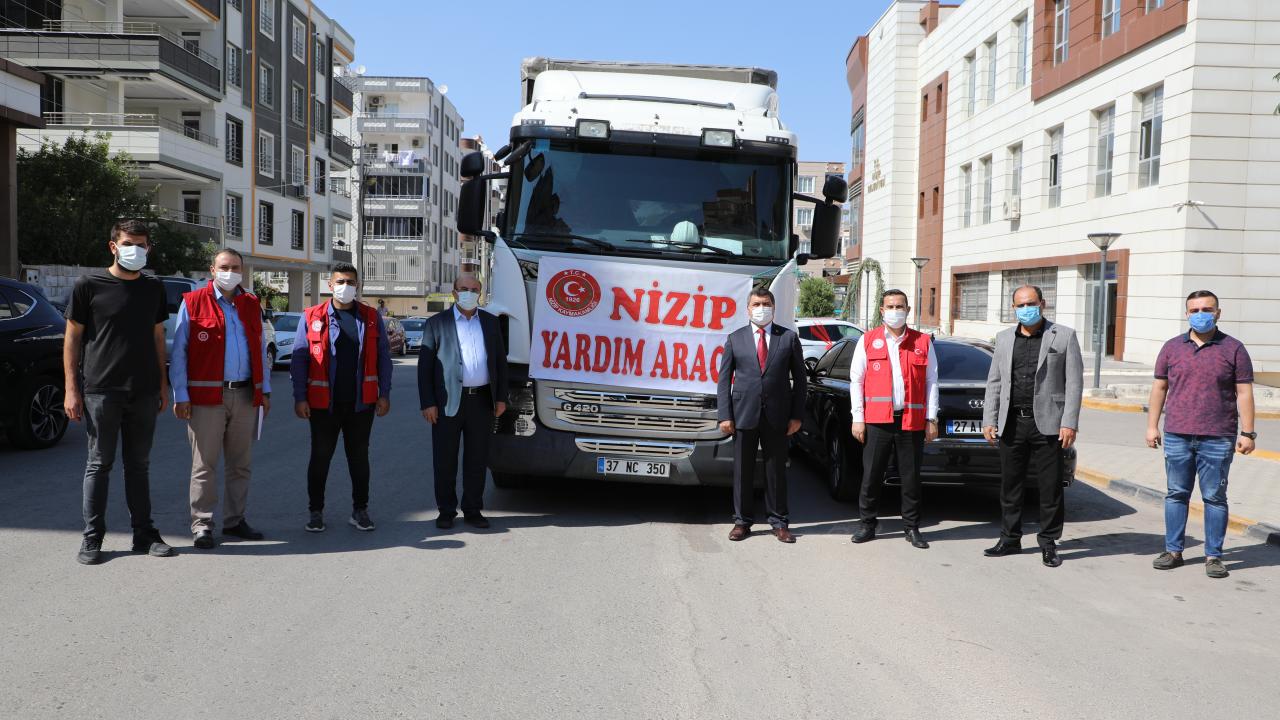 Gaziantep'ten selin etkilediği Kastamonu'ya yardım tırı gönderildi