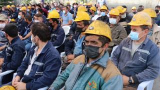 Maden işçilerine iş sağlığı ve güvenliği tiyatroyla anlatıldı