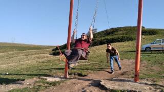 30 yıllık salıncak özlemi böyle mutluluğa dönüştü