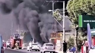 Balıkesir'de iş yeri yangını: 1 ölü, 1 yaralı