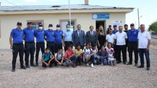 İnfaz koruma memurları köy okulunu yeniledi