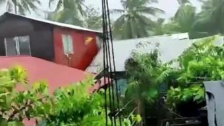 Filipinler'de Conson tayfunu: Elektrik kesintileri yaşandı