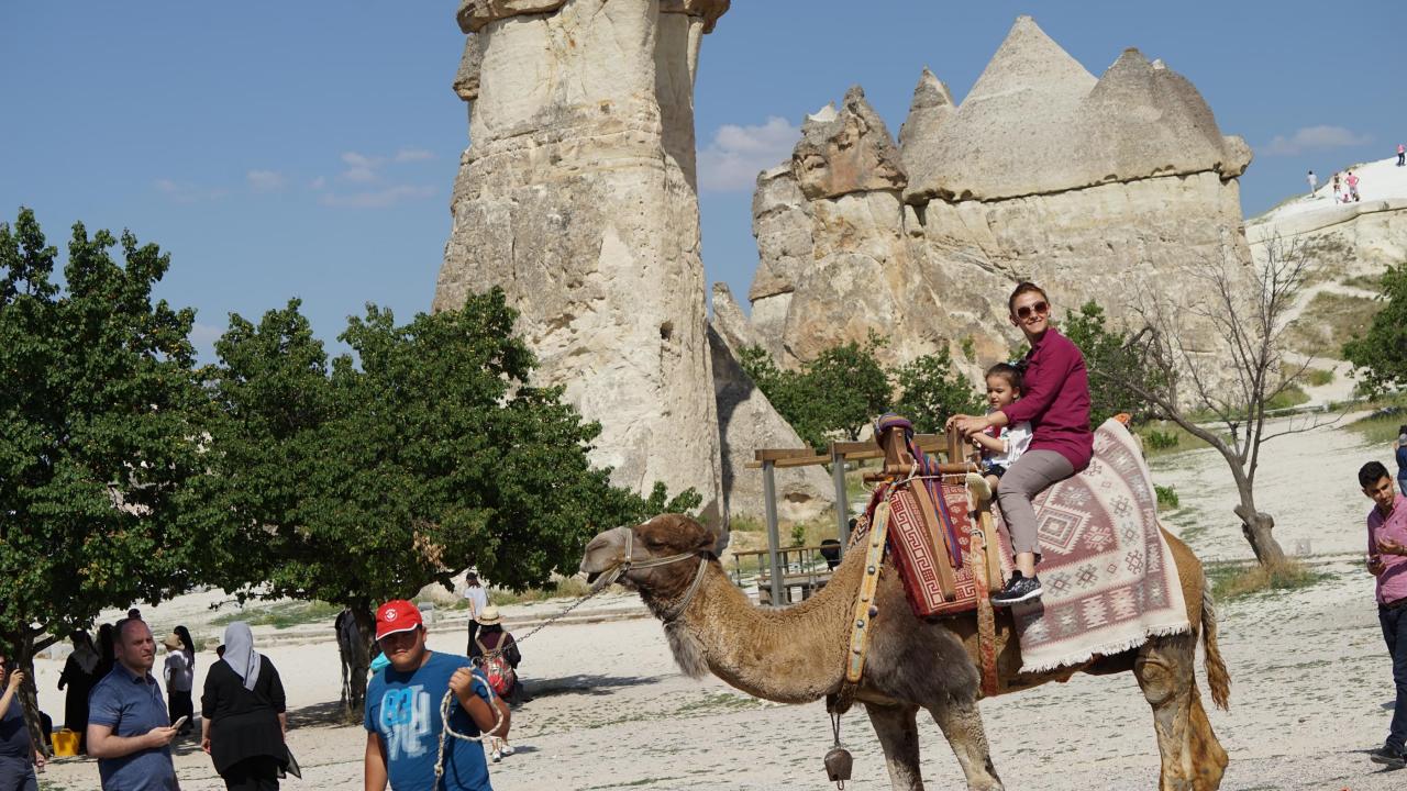 Kapadokya'ya ağustosta 428 bin 883 ziyaretçi