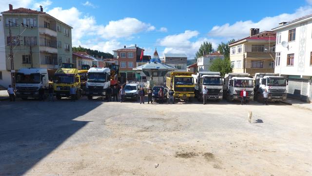 Karabük İl Özel İdaresi ekipleri selden zarar gören Kastamonuda çalışmalarını tamamladı