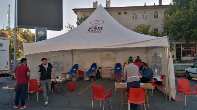 İncesuda Kızılaya kan bağışı kampanyası düzenlendi