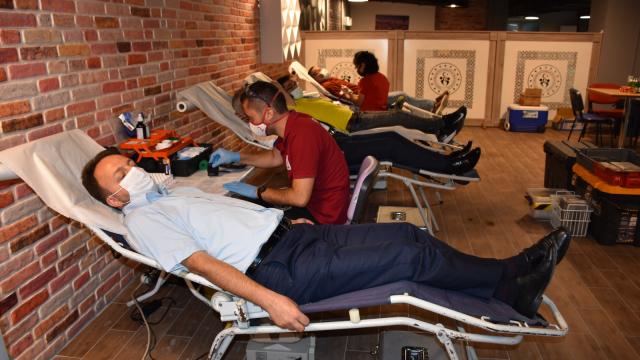 Karabükte kan bağışı kampanyası düzenlendi