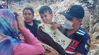 Adana'da kaybolan 2,5 yaşındaki çocuğu jandarma buldu