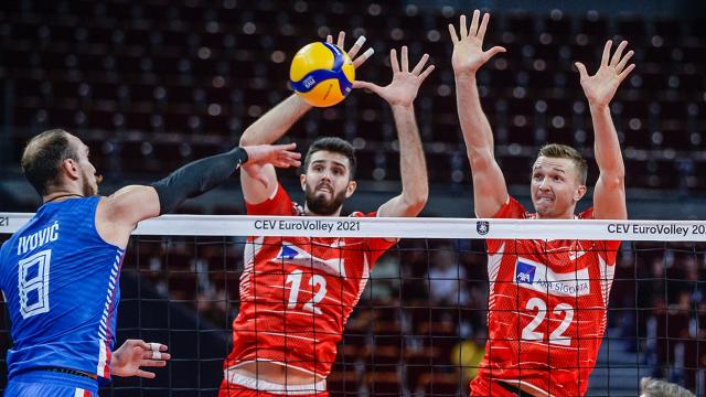 A Milli Erkek Voleybol Takımı Avrupa Şampiyonasına veda etti