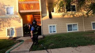 ABD’de yangın: İtfaiyeci 1’i çocuk 4 kişiyi kurtardı