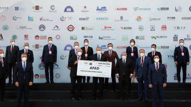 OSBlerden yangın ve sel bölgelerine 206 milyonluk destek
