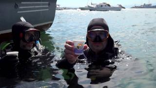 Tuzla Sahili müsilajdan arındırıldı, dalgıçlar çay keyfi yaptı