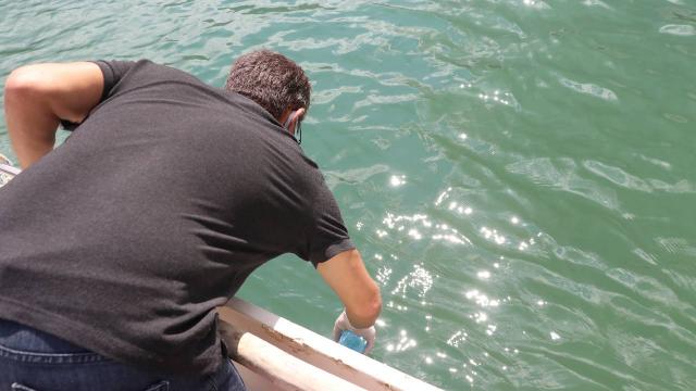 Eğirdir Gölünden alınan numune temiz çıktı