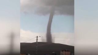 Kars'ta hortum oluştu