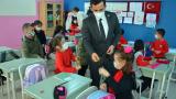 Kaymakam Şahin, Kabadüz Merkez İlkokulunu ziyaret etti