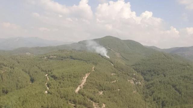 Osmaniyede çıkan orman yangını kontrol altına alındı