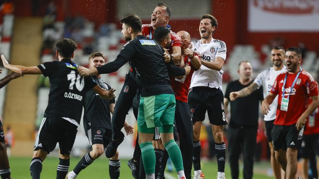 Beşiktaştan muhteşem geri dönüş