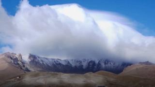 Erciyes Dağı'na kar yağdı