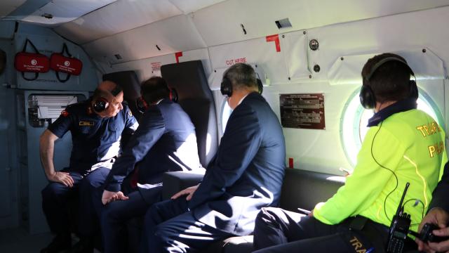 Çankırıda helikopter destekli trafik denetimi yapıldı
