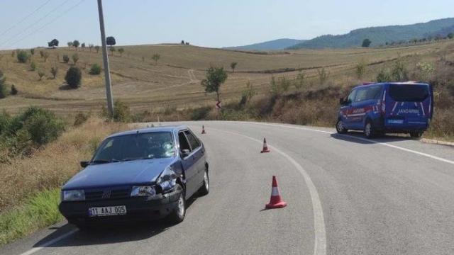 Bilecikte trafik kazası; 1 yaralı
