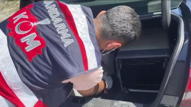 Solunum cihazının içinden uyuşturucu çıktı
