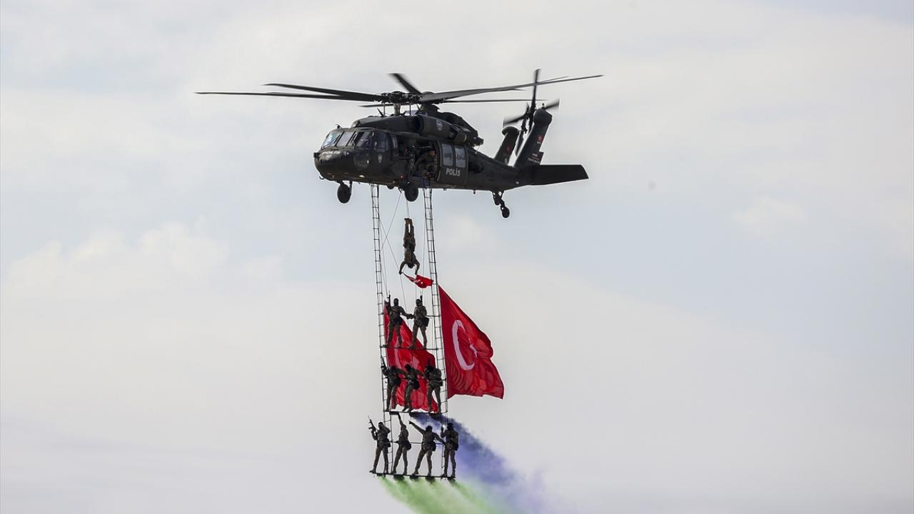 Üzüm salkımı gösterisi