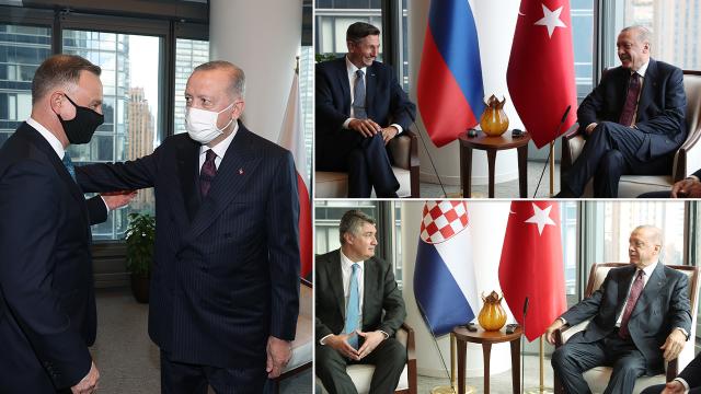 Cumhurbaşkanı Erdoğanın temasları sürüyor