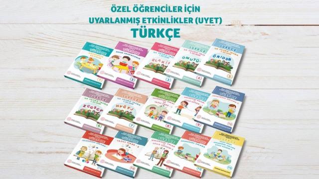 MEBden özel öğrenciler için Türkçe seti