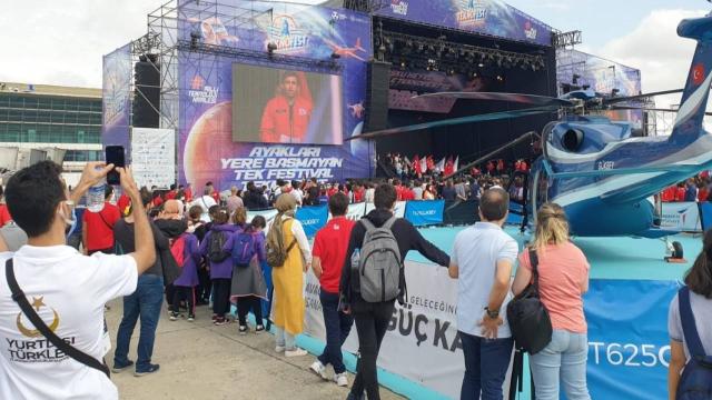 Yurt dışındaki gençler de TEKNOFESTte yerlerini aldı