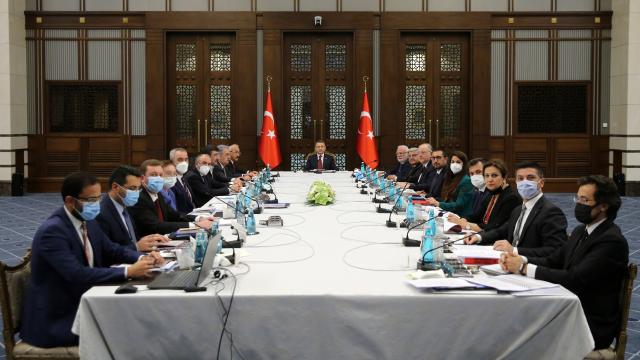 Cumhurbaşkanlığı Külliyesinde vergi düzenleme toplantısı