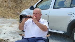 Eşi ceza verdi, 40 gün dağda zurna çalacak