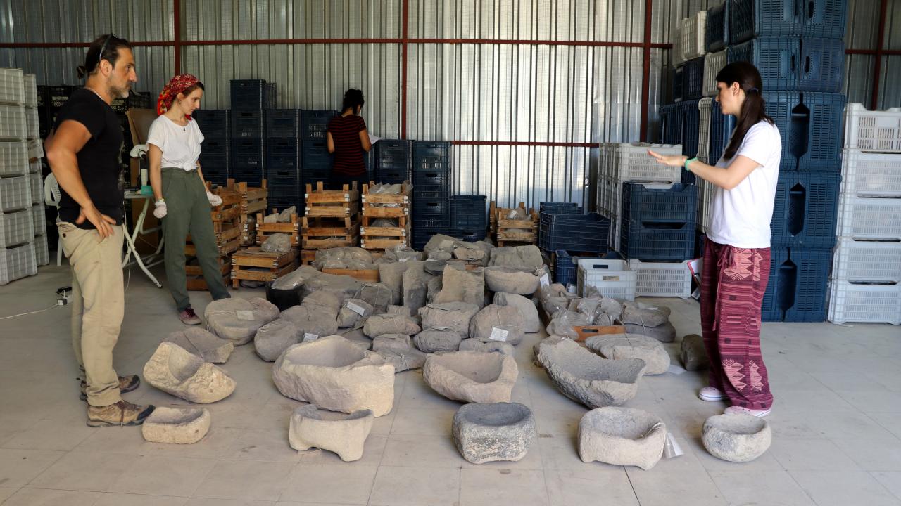 Evde de kazı alanında da birlikteler