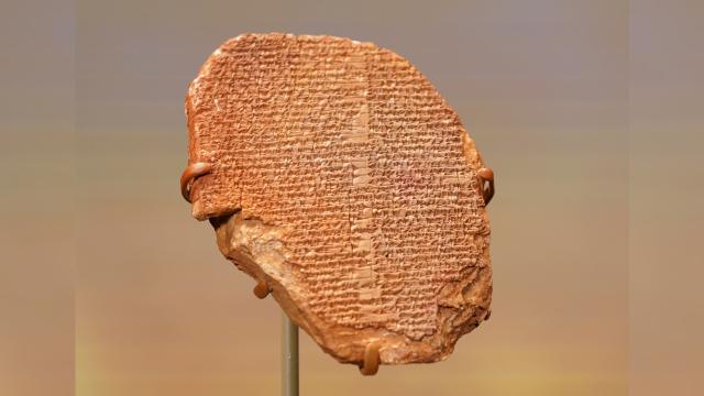 ABD 3 bin 500 yıllık "Gılgamış Rüya Tableti"ni Iraka iade etti