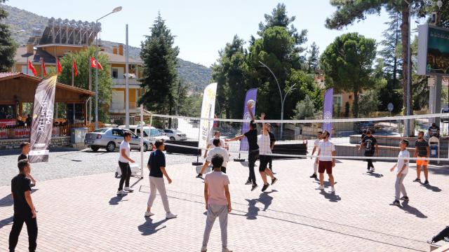 Aksekide `Avrupa Spor Haftası` etkinliklerle kutlandı