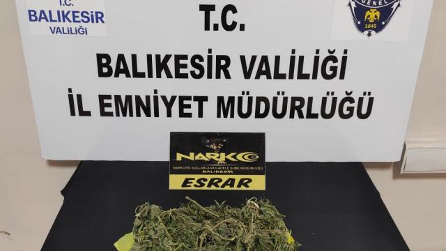 Balıkesirde polis 191 şahsı gözaltına aldı