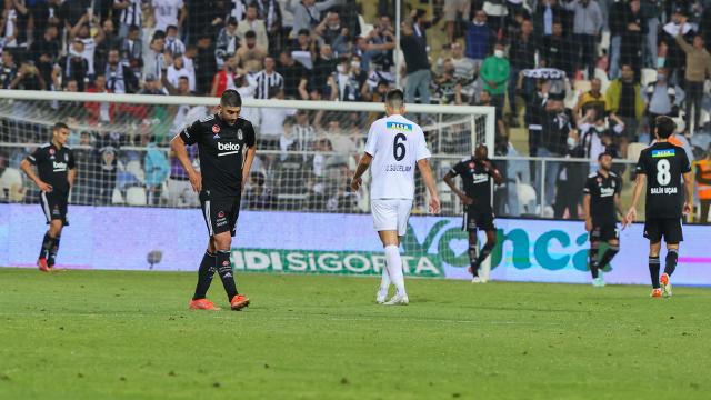 Beşiktaş ligde ilk yenilgisini aldı