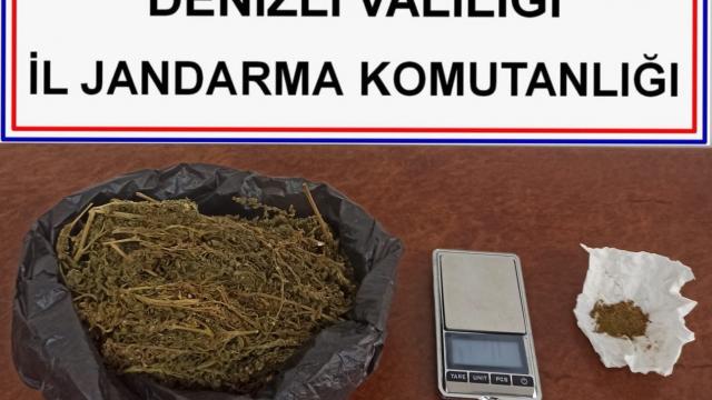 Suç örgütüne üye olmaktan aranan şahıstan 215 gram esrar çıktı