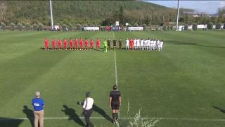 İşitme Engelliler Futbol Milli Takımımızdan işaret diliyle İstiklal Marşı