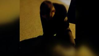 Taksici, polisin müdahalesiyle yaşama tutundu