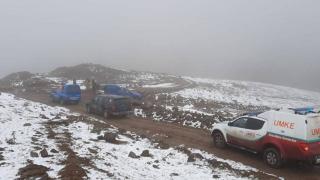 Donmak üzere olan 2 çoban kurtarıldı