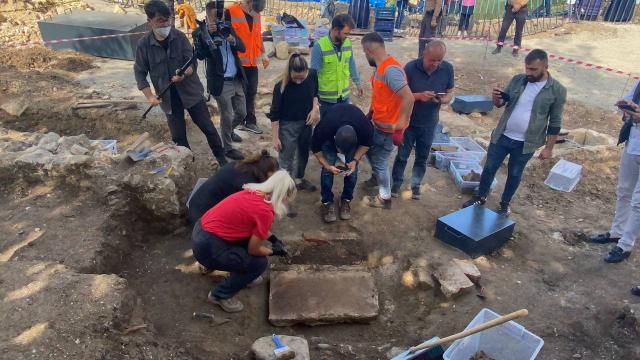 Ordudaki arkeolojik kazıda yeni lahit mezara ulaşıldı