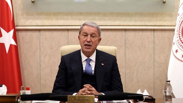 Bakan Akar: Suriyenin kuzeyinde hava taarruzlarında artış var