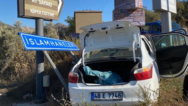 Bodrumda kaza yapan hırsızlık şüphelileri kovalamaca sonucu yakalandı