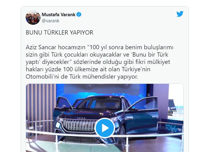 "Bunu bir Türk yaptı diyecekler"
