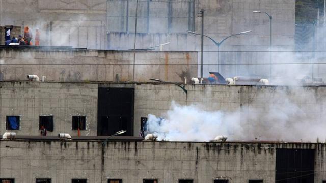 Ekvadorda cezaevinde çatışma: 24 ölü, 48 yaralı