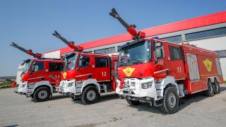 Sabiha Gökçen'in itfaiye filosuna takviye