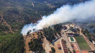 İzmir'de orman yangını