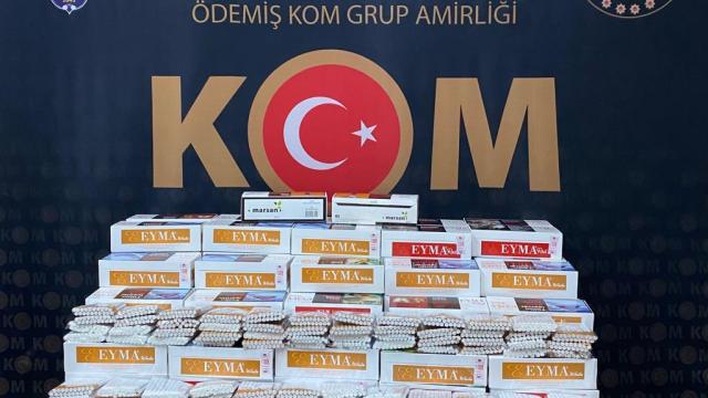 Kirazda 28 bin 300 makaron ele geçirildi