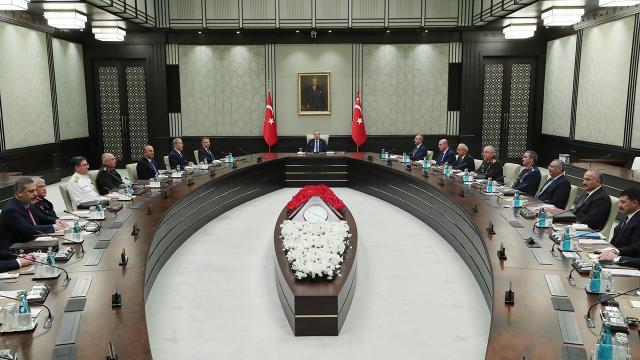 Milli Güvenlik Kurulu toplantısı sona erdi