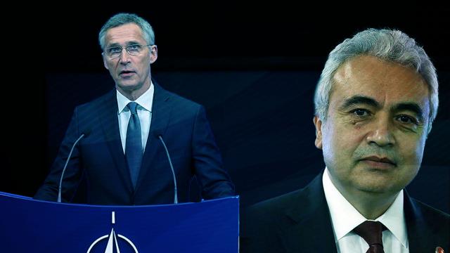 NATO Genel Sekreteri Stoltenberg ile IEA Başkanı Birol görüştü